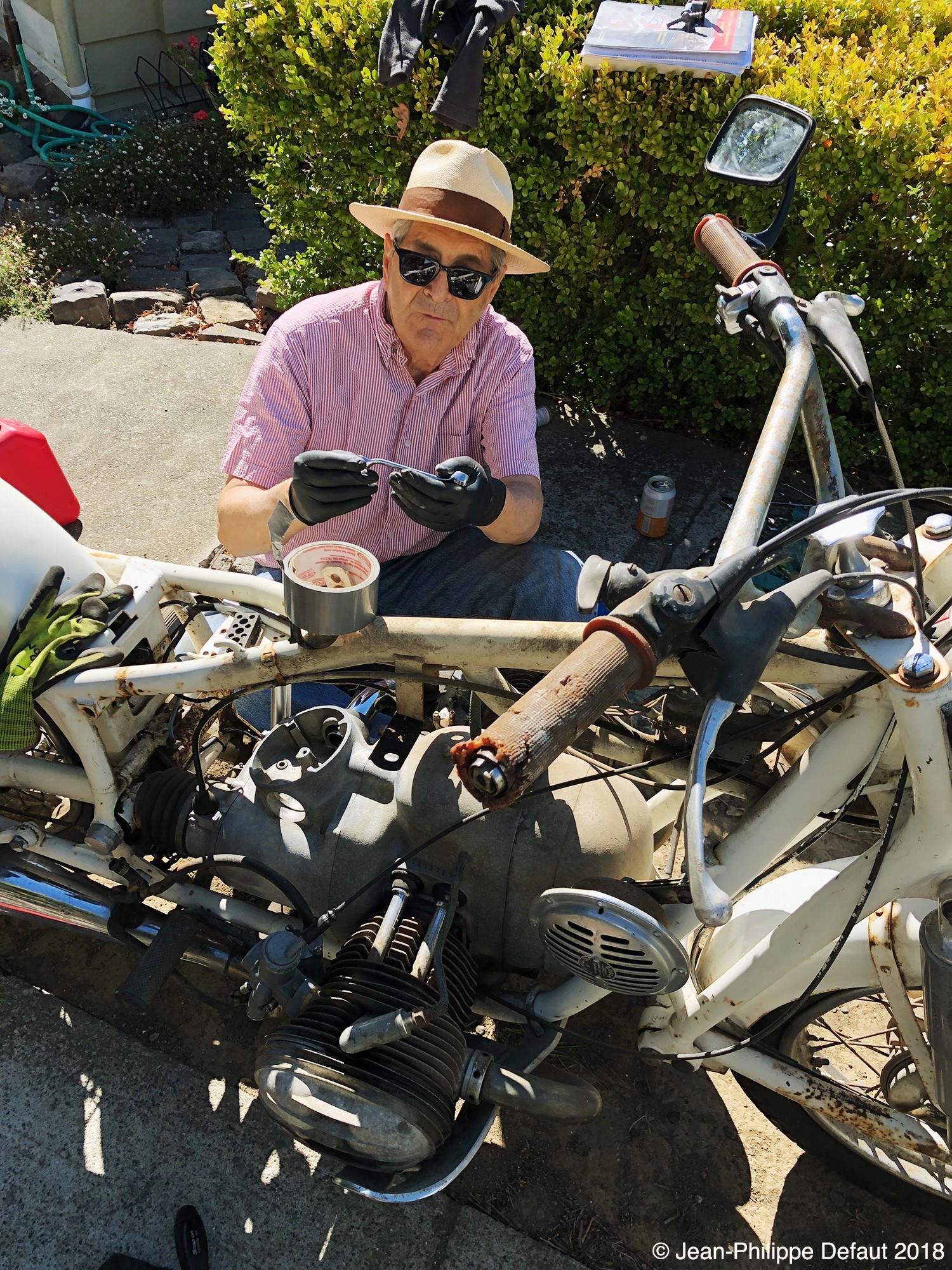 Chicken soup: or the inevitability of a BMW — photograph