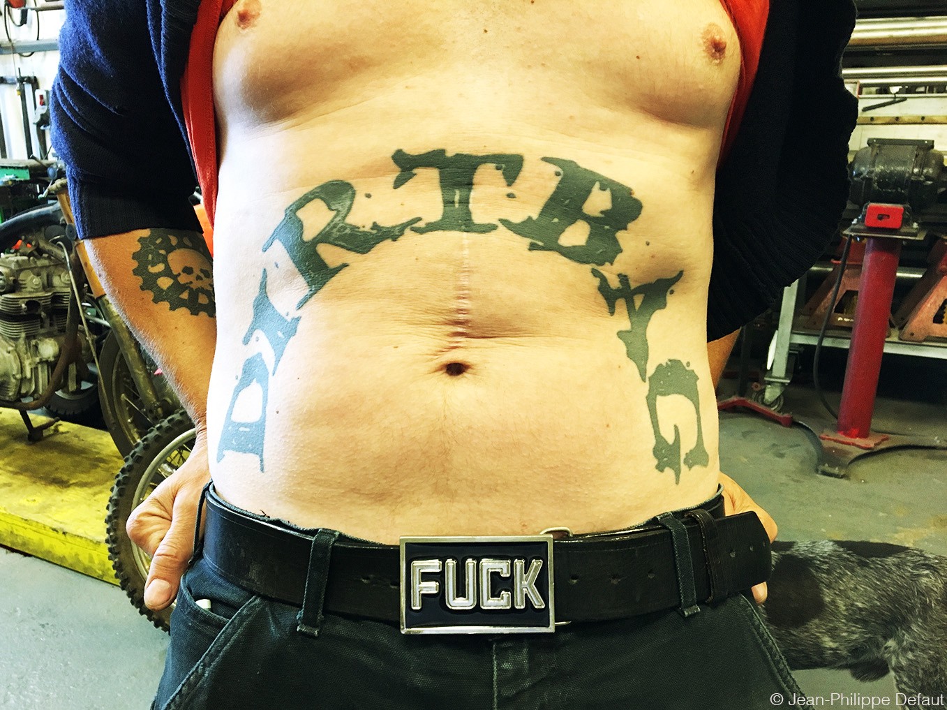 Dirtbags are smokin’ — photograph