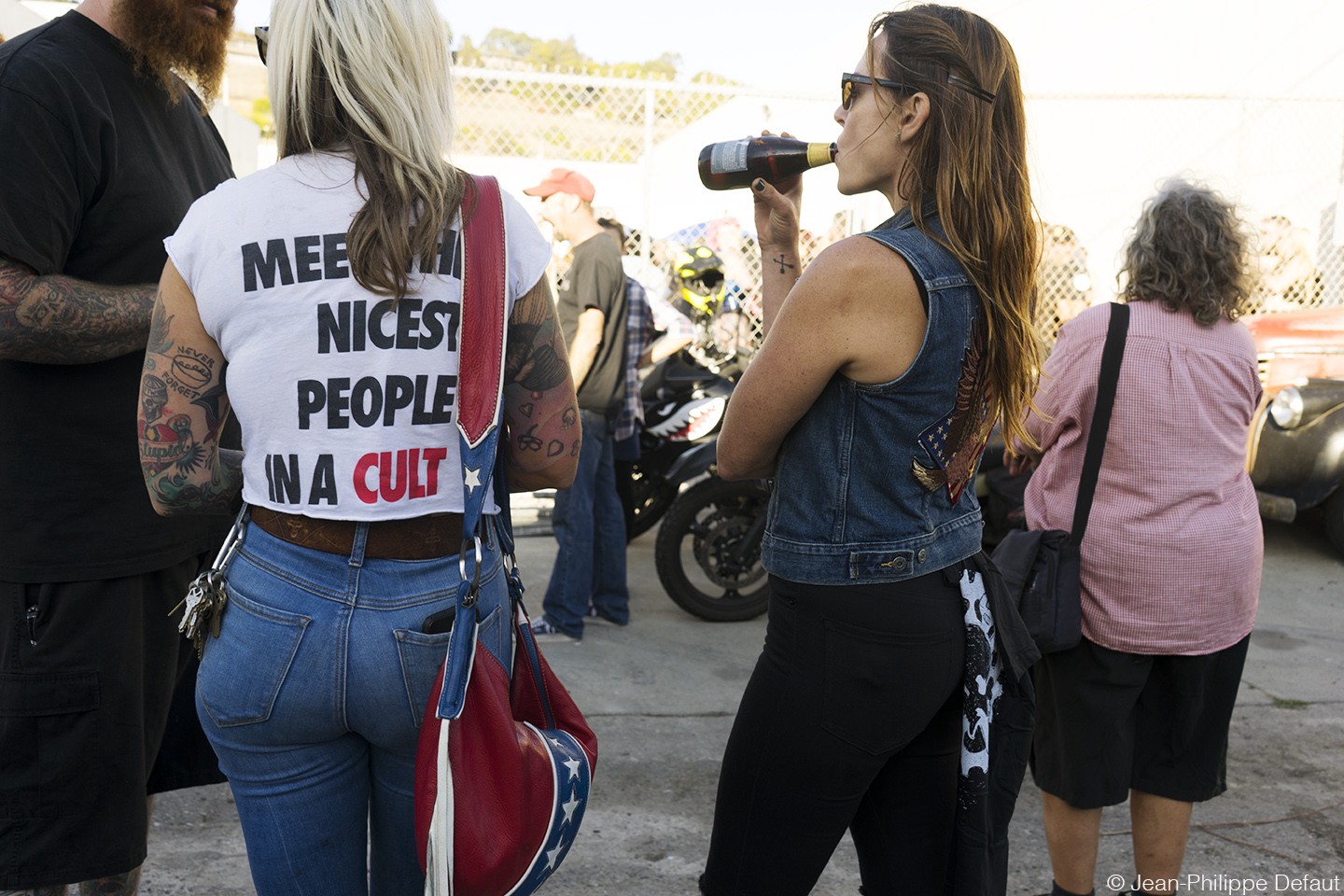 Dirtbags are smokin’ — photograph