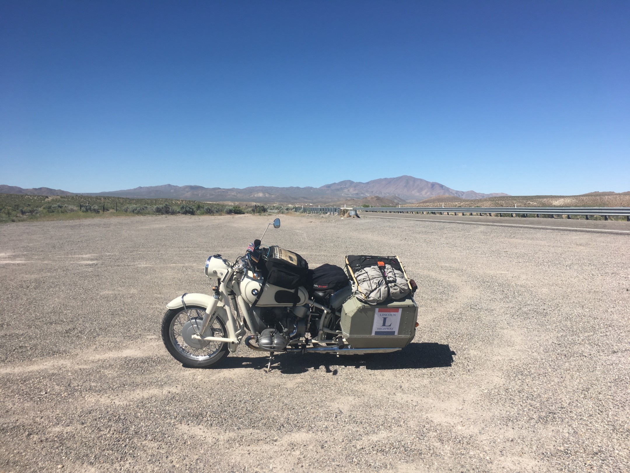 The Lincoln Highway Man — photograph
